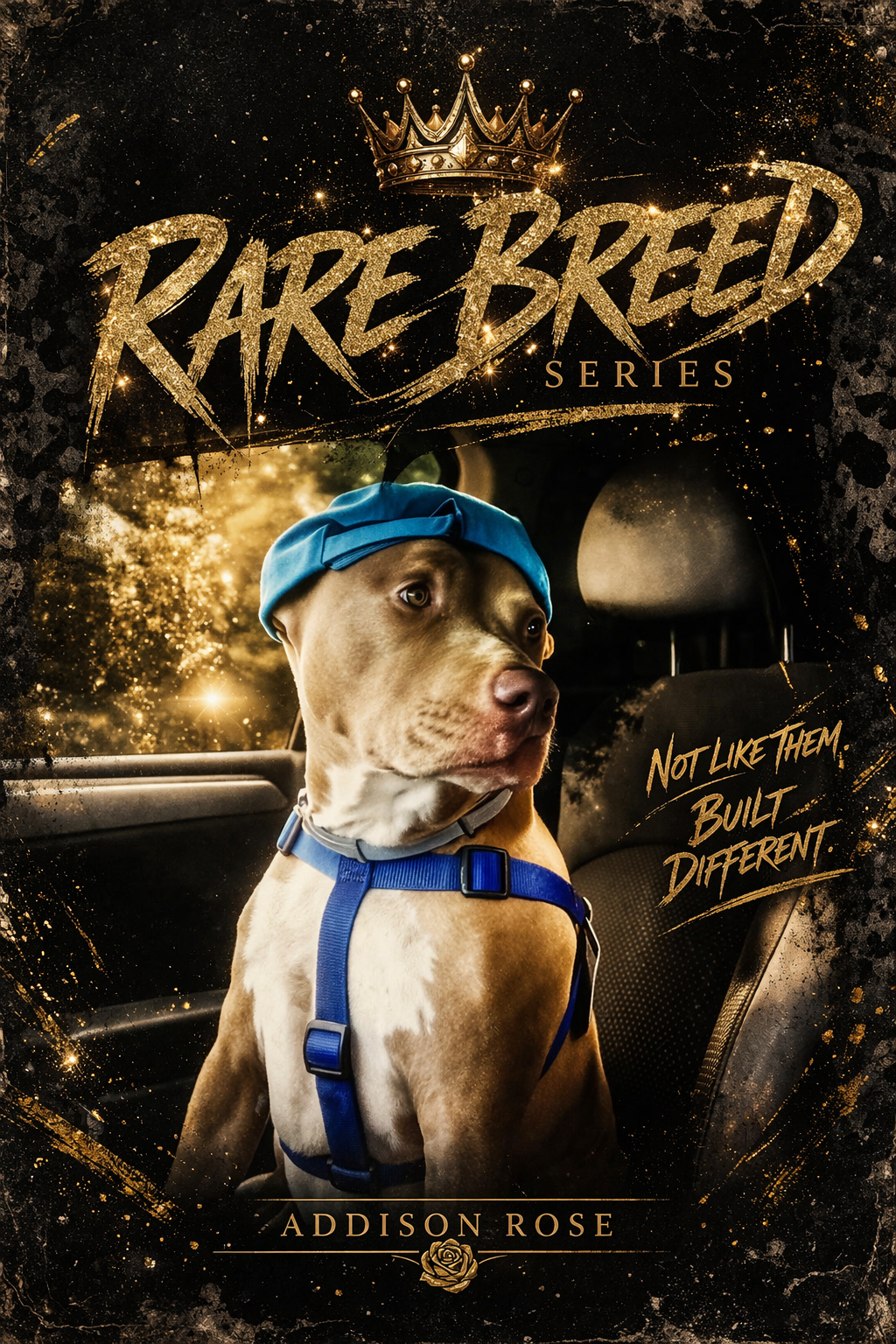 Strange & Unusual purple trucker hat—Rare Breed highlight series